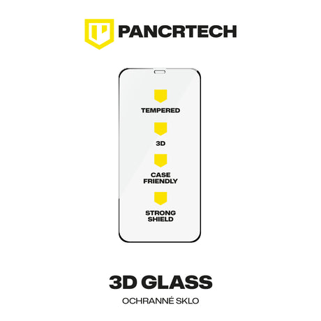 Prémiové tvrzené sklo Pancrtech 3D